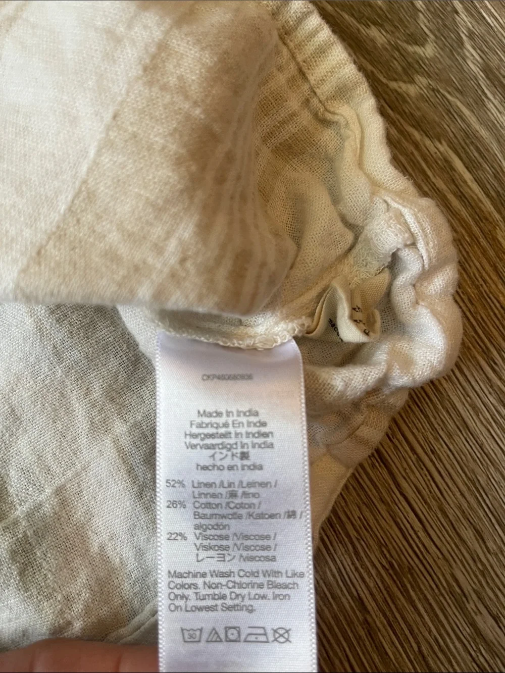 Madewell light cream